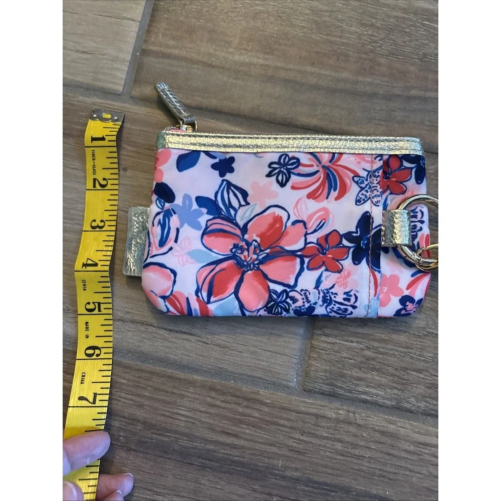 Lilly Pulitzer‎ Zip Top Wallet Wristlet White Party Like a Lobstar NWOT